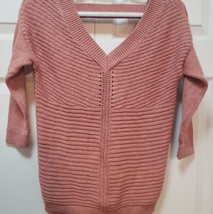 Dynamite V Neck Sweater